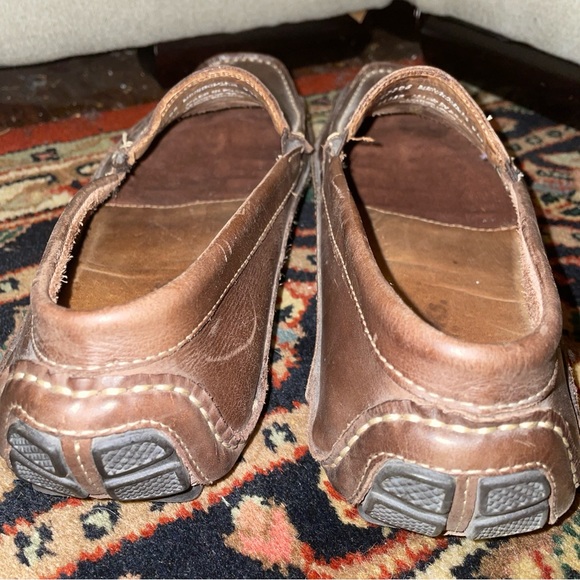 Men’s Clarks Loafers Clarks Driving Shoes Men’s Moccasins sz 9 Men’s Loafers - Picture 5 of 12
